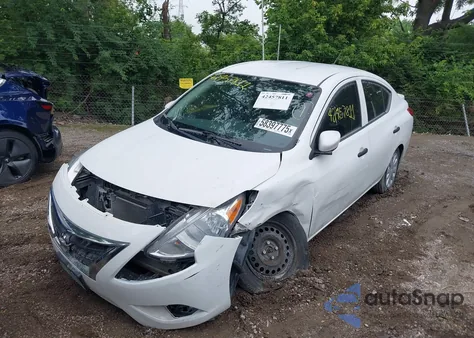 2016 Nissan Versa 1.6 S+ из США, поврежденный, VIN 3N1CN7APXGL886167